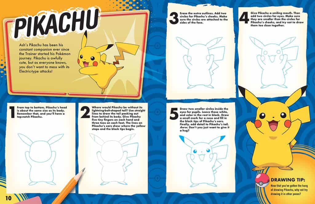 How To Draw Pokemon Books