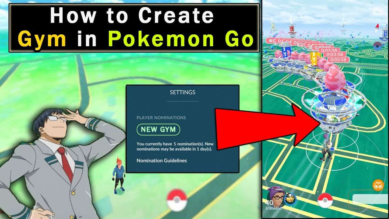 How To Make A Gym In Pokemon Go?