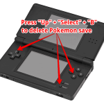 How To Delete A Saved Game On Pokemon Black